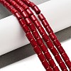 Synthetic Turquoise Beads Strands X-TURQ-G120-4x6mm-07-5