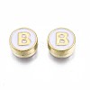 Alloy Enamel Beads ENAM-N052-006-01B-RS-2
