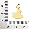Printed 304 Stainless Steel Pendants SA-CBA59B8-02K-G-3