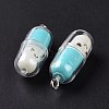 Translucent Plastic Pendants LS-KY-L006-29E-4