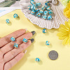 30Pcs Handmade Gold Sand Lampwork Beads LAMP-TA0002-37C-5