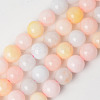 Natural Quartz Beads Strands X-G-T129-10-6mm-1