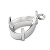 304 Stainless Steel Rhinestone Claw Settings STAS-U042-04B-P-2