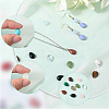 36Pcs 12 Styles Natural & Synthetic Mixed Gemstone Cabochons G-SP0001-41-4
