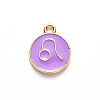 Alloy Enamel Pendants LS-ENAM-S124-01A-01G-2