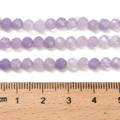 Natural Lavender Amethyst Beads Strands G-Z106-A03-4mm-1