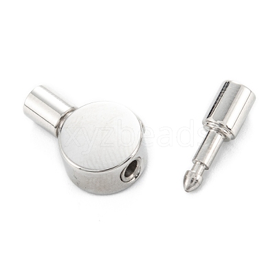 Tarnish Resistant 304 Stainless Steel Bayonet Clasps STAS-P285-03P-1