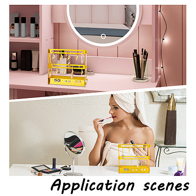 1 Set Opaque Acrylic Earring Display Stands EDIS-PH0001-23-1