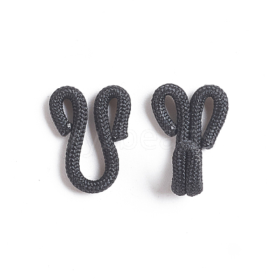 Cloth Clover Brass Buckles DIY-WH0162-94C-01-1