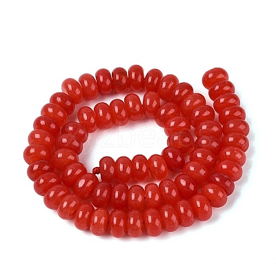 Natural White Jade Beads Strands G-Q613-01F-30-1