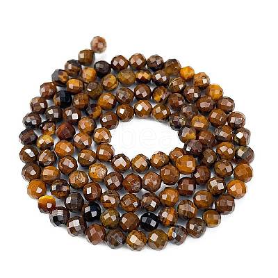 Natural Tiger Eye Beads Strands G-M399-03C-1
