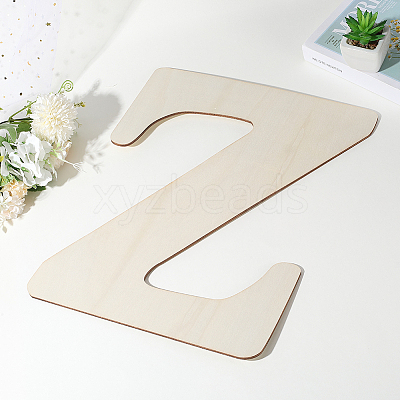 Letter Unfinished MDF Sheets WOOD-WH20012-008Z-1
