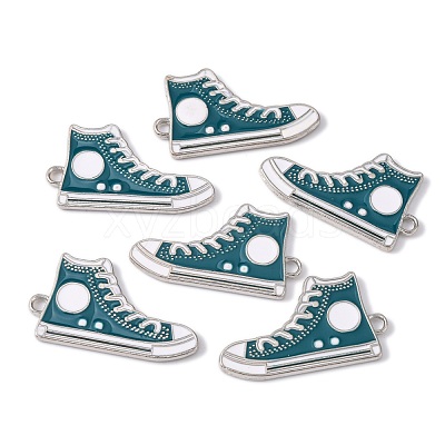 Alloy Enamel Pendants EAP055Y-4-1