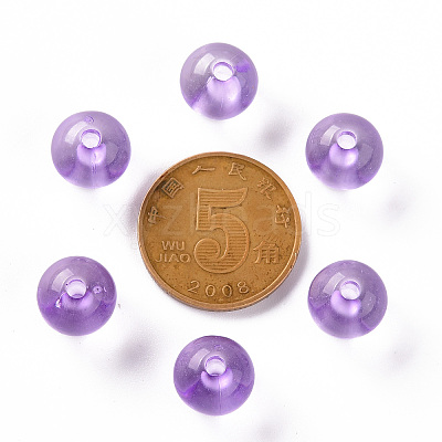 Transparent Acrylic Beads MACR-S370-A10mm-746-1