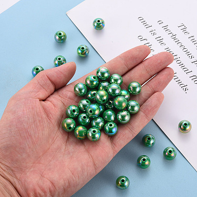 Opaque Acrylic Beads LS-MACR-S370-D12mm-24-1