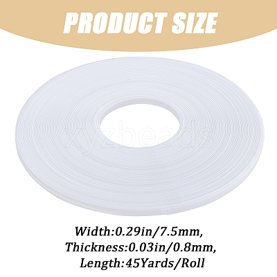 Polyester Boning Sewing Wedding Dress Fabric DIY-WH0304-704B-02-1