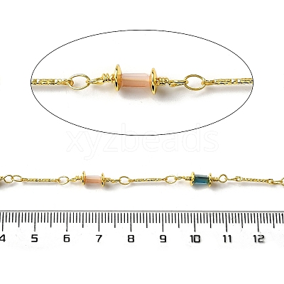 Brass Column Bar Link Chains CHS-H112-15G-1