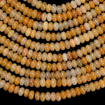 Natural Topaz Jade Beads Strands G-L635-A16-4x2mm-1