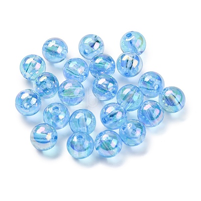 Eco-Friendly Transparent Acrylic Beads PL734-33-1