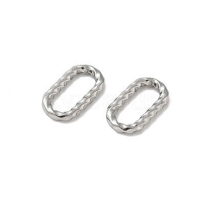 304 Stainless Steel Twisted Linking Rings STAS-L300-006E-P-1