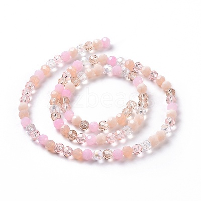 Glass Beads Strands X-GLAA-E036-09E-1