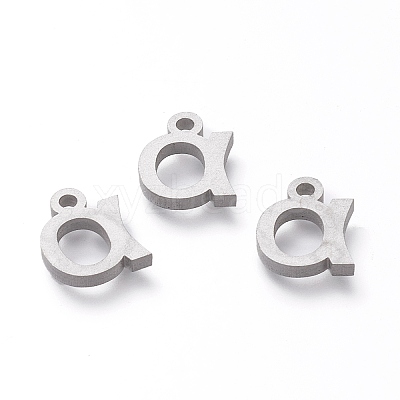 Tarnish Resistant 304 Stainless Steel Pendants STAS-A045-04P-1