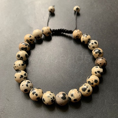 Green Floating Flower Agate Natural Stone Double Flat Knot Bracelet Pull Rope Adjustable Crystal Handmade Bracelet TT6134-3-1