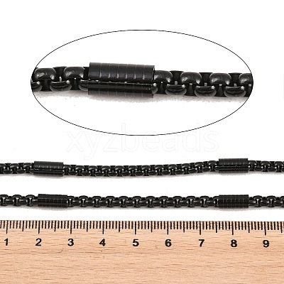 304 Stainless Steel Box Chains CHS-H118-10EB-1