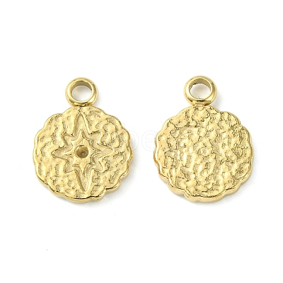 304 Stainless Steel Pendant Rhinestone Settings STAS-L269-053G-A-1