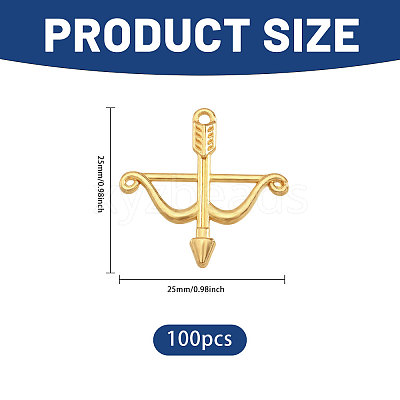 100Pcs Tibetan Style Alloy Pendants FIND-CA0010-59G-1
