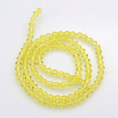 Bicone Glass Beads Strands X-EGLA-P016-4mm-11-1