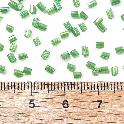 Two Cut Glass Seed Beads CSDB167-1