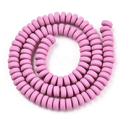 Handmade Polymer Clay Beads Strands CLAY-N008-008B-1