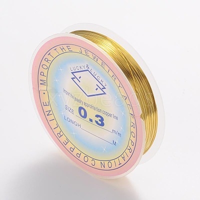 Copper Jewelry Wire CWIR-CW0.3mm-07-1
