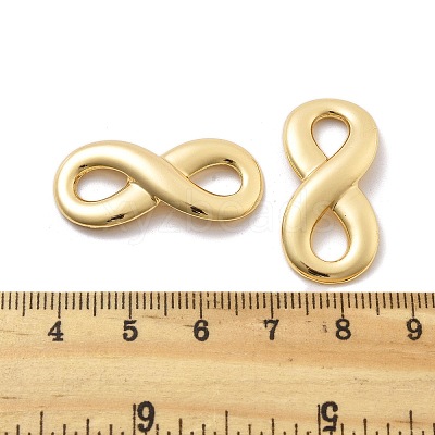 Brass Connector Charms KK-B134-08G-1