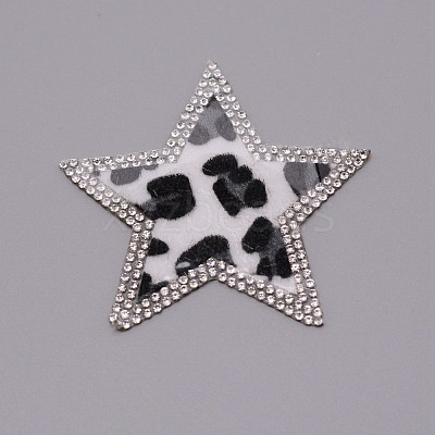 Glitter Hotfix Crystal Rhinestone DIY-WH0182-57A-1