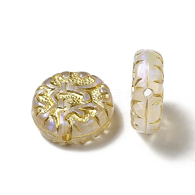 UV Plating Acrylic Beads X-MACR-J123-40-1