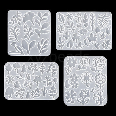 4Pcs 4 Styles Silicone Molds DIY-TA0013-63-1