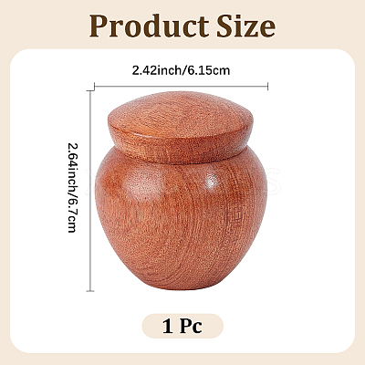 Wooden Tea Canister CON-GF0001-25-1