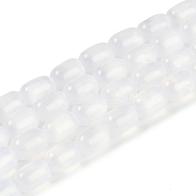 Natural Selenite Beads Strands G-F750-09-1