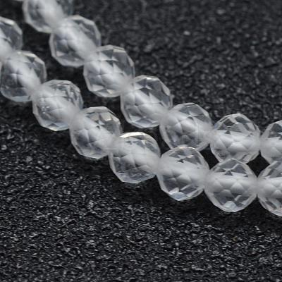 Natural Quartz Crystal Beads Strands G-E411-28-3mm-1