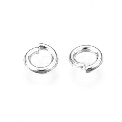 Platinum Plated Brass Round Jump Rings Jewelry Findings Accessories X-JRC5mm-NF-1