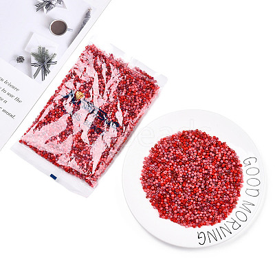 Opaque & Transparent Inside Colours 6/0 Glass Seed Beads SEED-F004-4mm-05-1