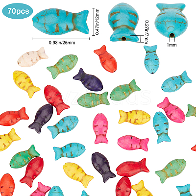 DIY Ocean Themed Stretchy Bracelet Making Kits DIY-SC0014-24-1
