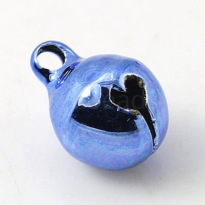 Brass Bell Charms X-KKB-E001-8x6mm-M-1
