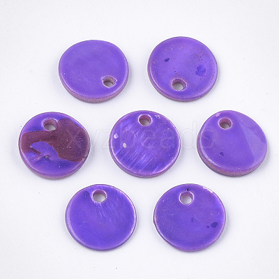 Freshwater Shell Charms X-SHEL-T012-61A-07-1
