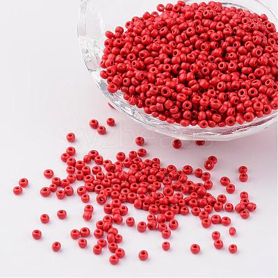 12/0 Opaque Colours Round Glass Seed Beads X-SEED-A010-2mm-45-1