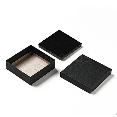 Texture Paper Jewelry Gift Boxes OBOX-G016-C03-B-1