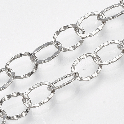Tarnish Resistant 304 Stainless Steel Cable Chains STAS-T045-08-1