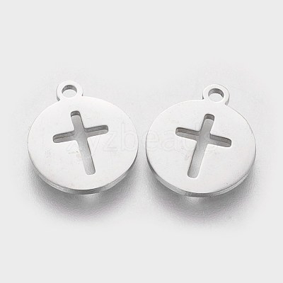 Non-Tarnish 304 Stainless Steel Charms STAS-Q201-T066-1